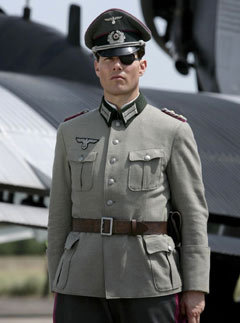 Marie Claire Celebrity news: Tom Cruise in character as Col. Claus von Stauffenberg