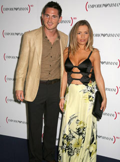 Marie Claire fashion news: Frank Lampard and fiancee Elen Rives donated a huge selection of designer clothing to the King\'s Road Red Cross charity shop