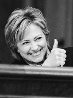 Marie Claire celebrity interview: Hillary Clinton: Photograph by Diana H Walker