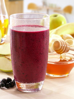 Blackcurrant smoothie