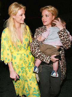Paris Hilton and Britney Spears