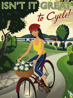 Isn't it great to cycle