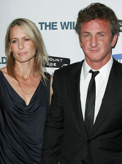 Sean Penn and Robin Wright