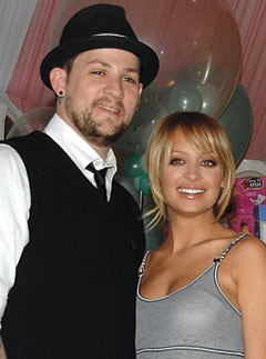 Nicole Richie and Joel Madden