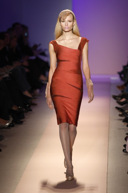 Marie Claire Fashion: New York Fashion Week, Herve Leger by Max Azria, A/W 2008