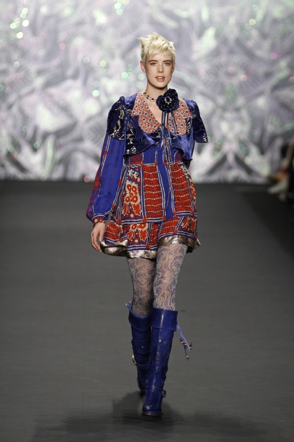 Marie Claire Fashion: Anna Sui Autumn/Winter 2008, New York Fashion Week