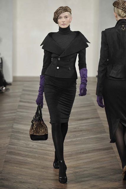 Marie Claire Fashion: Ralph Lauren Autumn/Winter 2008, New York Fashion Week