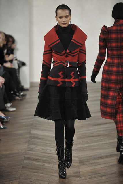 Marie Claire Fashion: Ralph Lauren Autumn/Winter 2008, New York Fashion Week