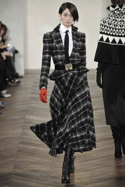 Marie Claire Fashion: Ralph Lauren Autumn/Winter 2008, New York Fashion Week