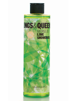 Kings & Queens George III Lime Showergel