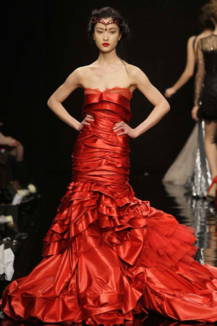 Marie Claire Fashion: Jenny Packham A/W 2008, London Fashion Week