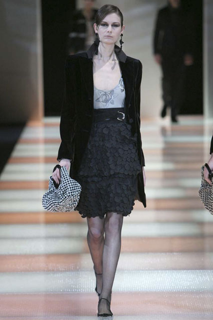 Marie Claire fashion: Milan: Giorgio Armani A/W 2008 - gallery