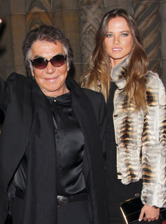 Roberto Cavalli and wife Eva