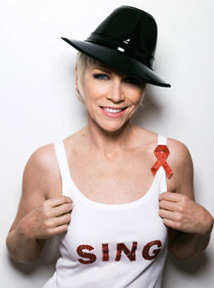 Annie Lennox shot by Veronique Rolland for Marie Claire