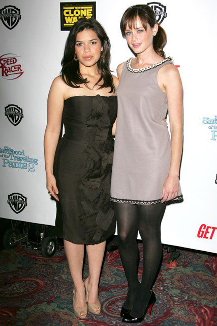 Marie Claire celebrity photos: Showest Awards Gala, America Ferrera and Alexis Bledel