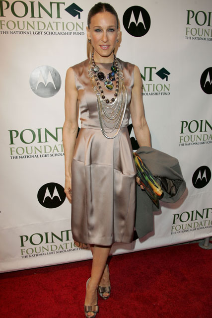Marie Claire celebrity photos: Point Foundation honors, Sarah Jessica Parker