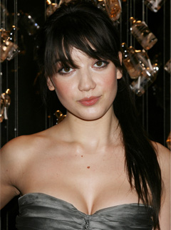 Daisy Lowe at the launch of Burbery's new fragrance in New York