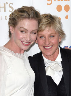 Ellen DeGeneres and Portia de Rossi