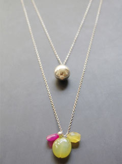 Cherry and Coco two tier pendant