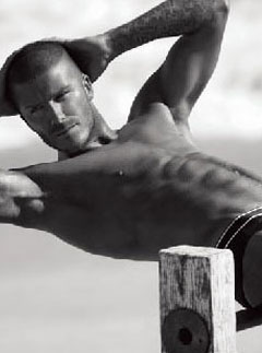 Marie Claire News: David Beckham in Armani