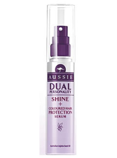 Aussie Dual Personality Shine + Coloured Hair Protection Serum