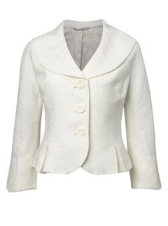 Hobbs Elspeth white jacket