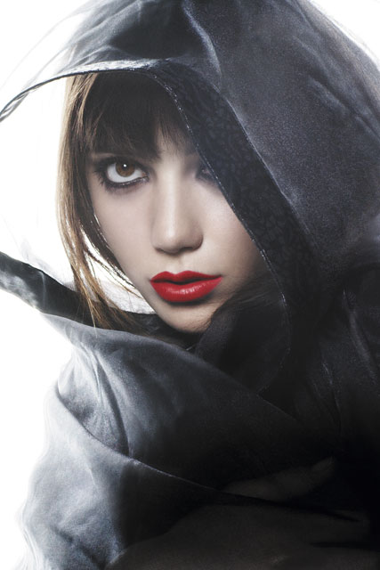 Marie Claire Beauty: Daisy Lowe - Edge of Darkness