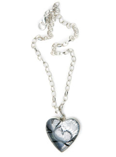 Lily Gardner heart pendant