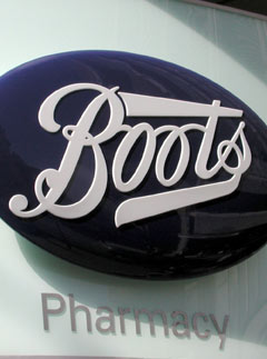 boots chemist acetone