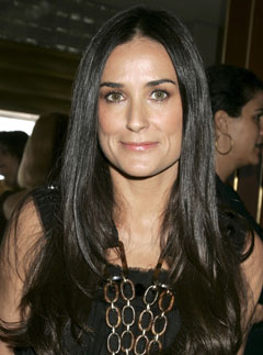 Marie Claire Beauty 10 Best: Celebrity Long Hair - Demi Moore