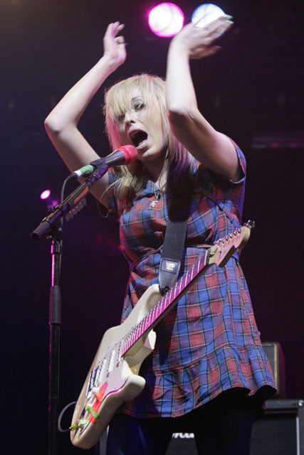 Marie Claire celebrity photos: Summer Festival Fashion, Katie White of The Ting Tings