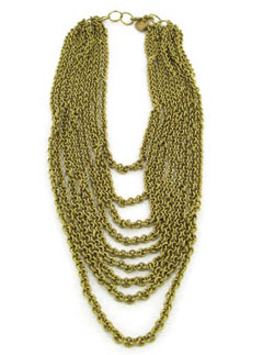 Made Boutique layered necklace