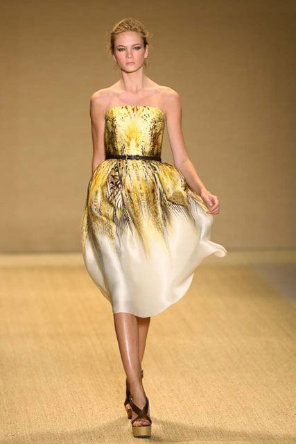 Marie Claire Fashion: New York Fashion Week: Monique Lhuillier S/S 2009