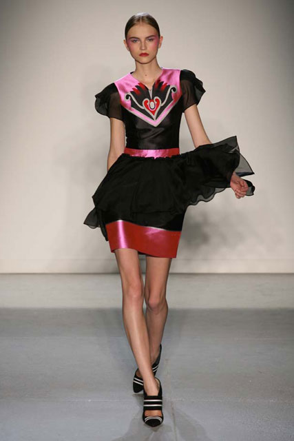 Marie Claire Fashion: New York Fashion Week - Jonathan Saunders S/S 2009