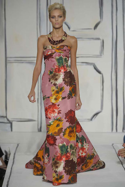Marie Claire Fashion: New York Fashion Week: Oscar de la Renta S/S 2009