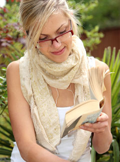 Marie Claire World News: Woman Reading a book