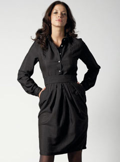 Bora Aksu silk shirt dress for People Tree