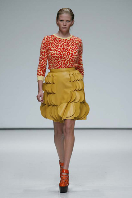 Marie Claire Fashion: London Fashion Week - Christopher Kane S/S 2009