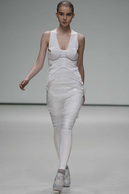 Marie Claire Fashion: London Fashion Week: Louise Goldin S/S 2009