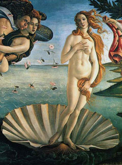 Marie Claire Health News: Botticelli's Birth of Venus