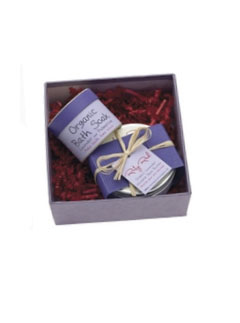 Ruby Red Organic Box of Calming Gorgeousness