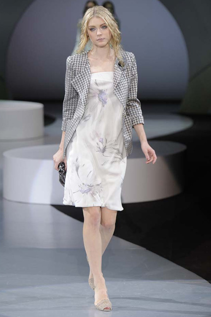 Marie Claire Fashion: Milan Fashion Week: Giorgio Armani S/S 2009