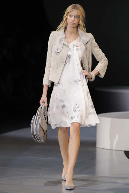 Marie Claire Fashion: Milan Fashion Week: Giorgio Armani S/S 2009