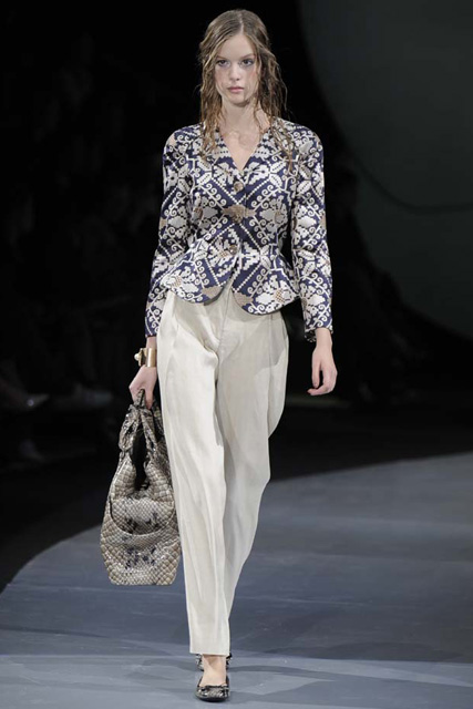Marie Claire Fashion: Milan Fashion Week: Giorgio Armani S/S 2009
