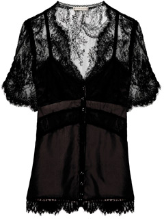 Nanette Lepore lingerie lace top, �246
