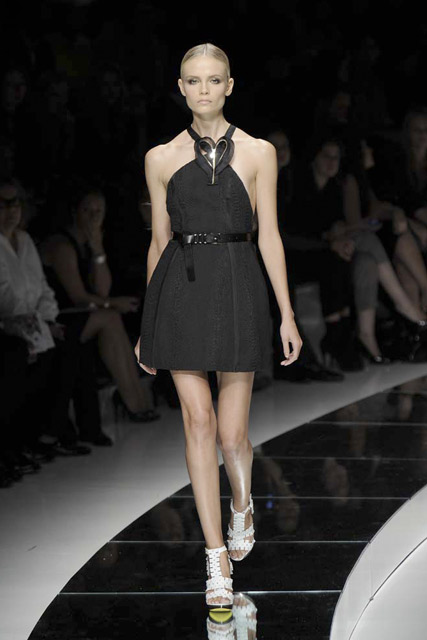 Marie Claire Fashion: Milan Fashion Week - Versace S/S 2009