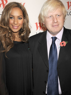 Marie Claire Celebrity News: Leona Lewis and Boris Johnson