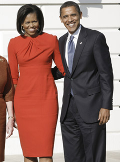 Marie Claire World News: Barack and Michelle Obama