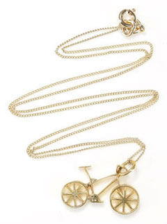 Fifi Bijoux Bicycle Pendant at Adili.com