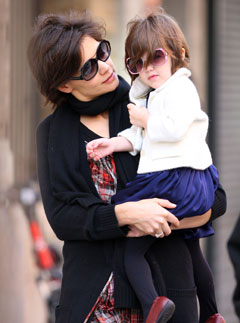 Marie Claire Celebrity News: Katie Holmes and Suri
